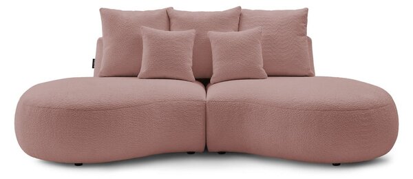 Rózsaszín kanapé 260 cm Saint-Germain – Bobochic Paris