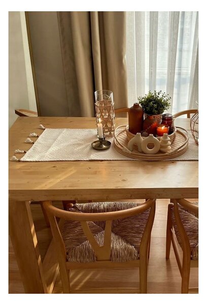 Bio pamut asztali futó 40x130 cm – Mila Home