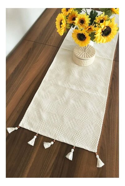 Bio pamut asztali futó 40x130 cm – Mila Home