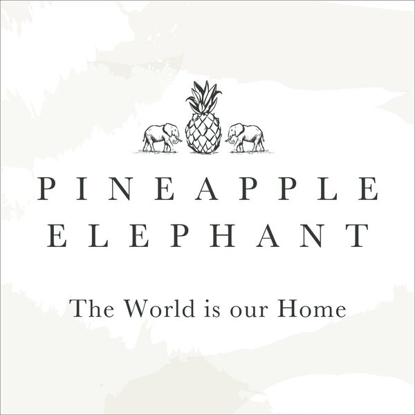 Zöld pamut takaró 150x200 cm Jaipur Chunky Waffle – Pineapple Elephant