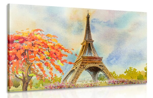 Kép Eiffel torony pasztell színekben