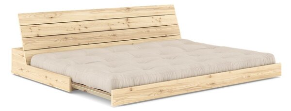 Bézs kinyitható kanapé 196 cm Base – Karup Design