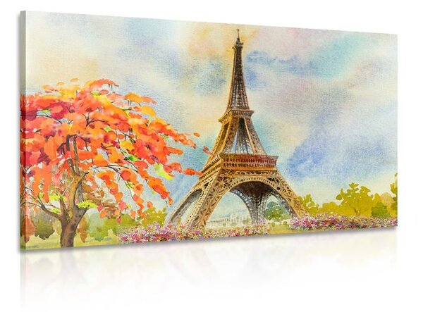 Kép Eiffel torony pasztell színekben