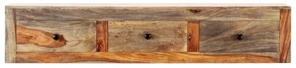 VidaXL tömör kelet-indiai rózsafa fali tálalóasztal 100 x 25 x 20 cm