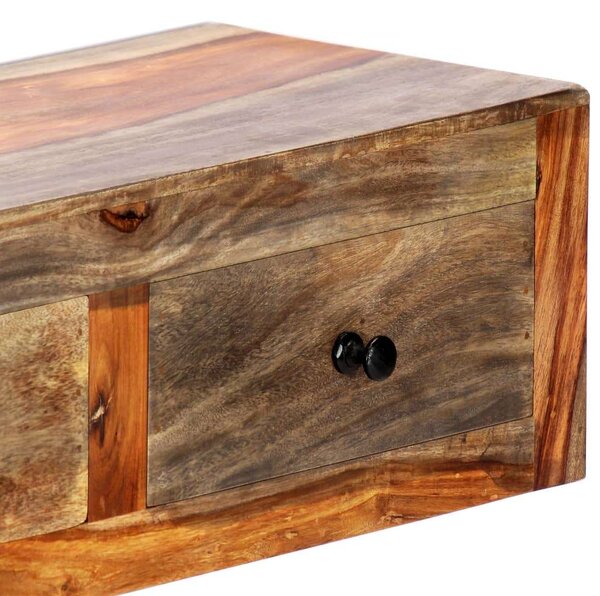 VidaXL tömör kelet-indiai rózsafa fali tálalóasztal 100 x 25 x 20 cm