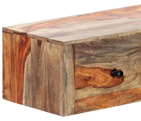 VidaXL tömör kelet-indiai rózsafa fali tálalóasztal 100 x 25 x 20 cm