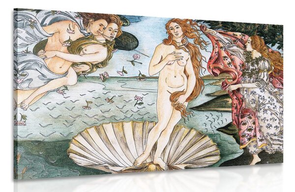 Kép Vénusz születése-Sandro Botticelli