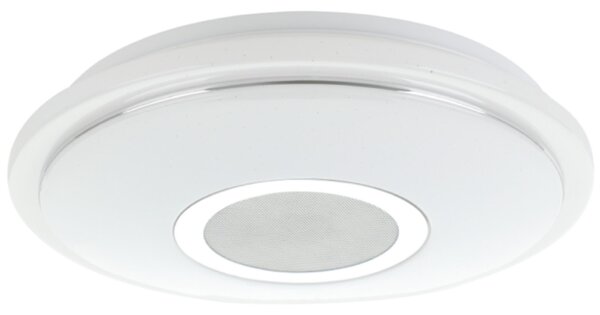 Eglo Lanciano-S hangszórós mennyezeti LED lámpa 35cm, fehér