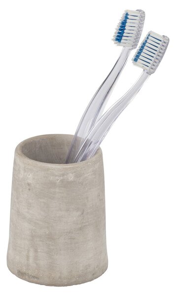 Villena szürke beton fogmosó pohár - Wenko