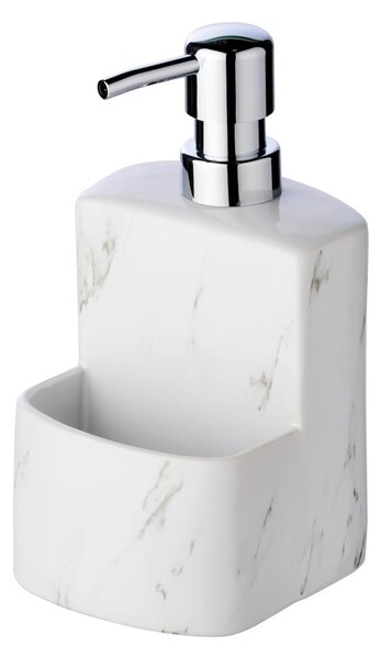 Festival Marble fehér kerámia szappanadagoló, 380 ml - Wenko