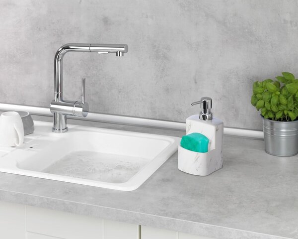 Festival Marble fehér kerámia szappanadagoló, 380 ml - Wenko