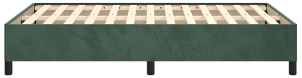Bársony Ágykeret - Zöld - 120x200 cm