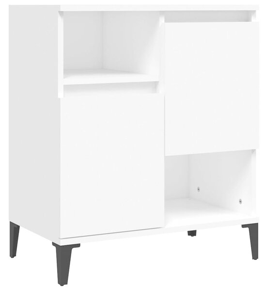 Modern Tálalószekrény Szett - 3 db Fehér - 60x35x70 cm