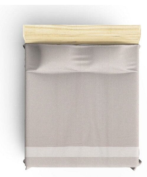 Bézs pamut ágytakaró franciaágyra 230x200 cm Seritli – Mijolnir