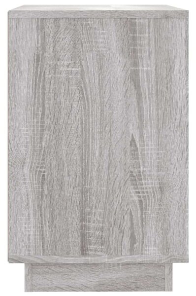 Vidaxl Tálalószekrény - Sonoma Szürke - 102x35x55 cm