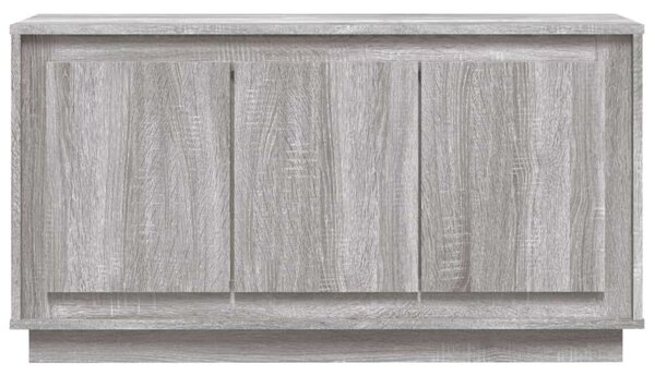 Vidaxl Tálalószekrény - Sonoma Szürke - 102x35x55 cm