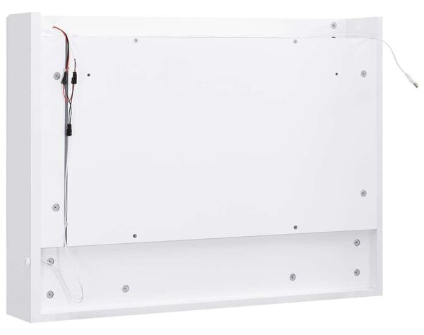 LED-es Tükrös Szekrény - Fürdőszoba - 80x15x60 cm
