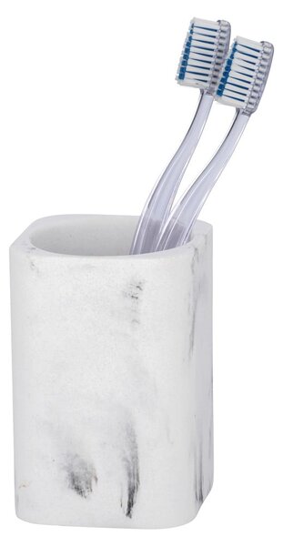 Desio fehér-szürke fogmosó pohár - Wenko