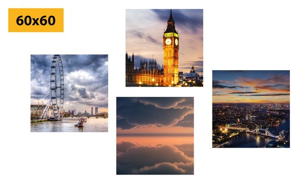 Képszett romantikus esti London