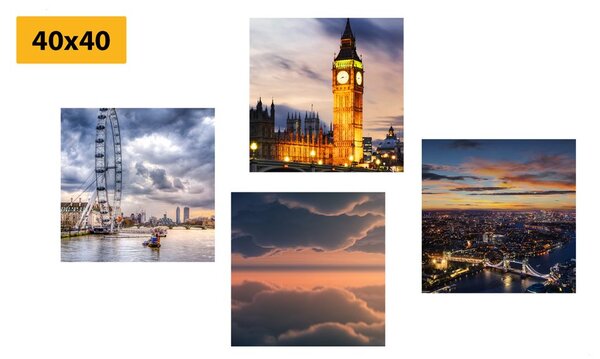 Képszett romantikus esti London