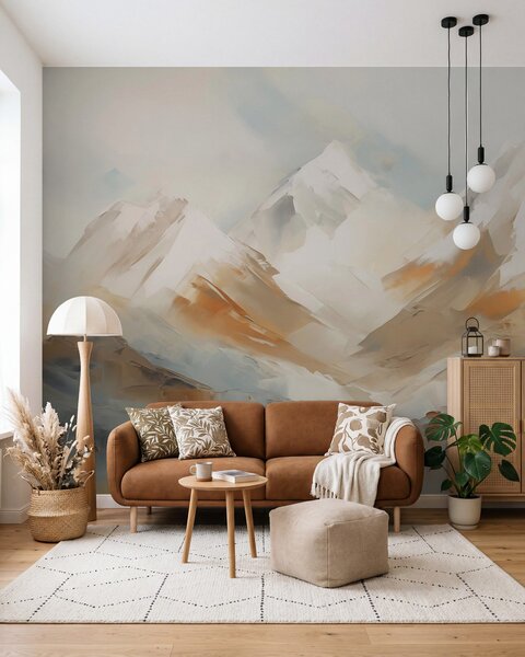 Fotótapéta Hegyek, festményutánzat, Természet fotótapéta, w05904 : Uwalls.hu