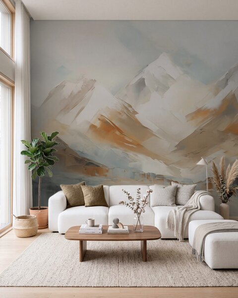 Fotótapéta Hegyek, festményutánzat, Természet fotótapéta, w05904 : Uwalls.hu