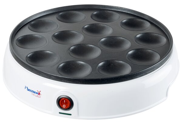 Bestron APFM700W Minipalacsinta sütő, fehér