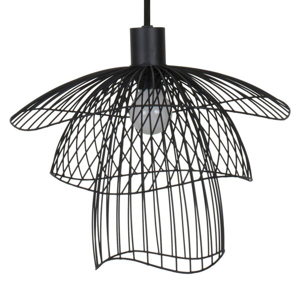 Függőlámpa Forestier, Papillon XS, dimmable, Fekete, Nappali, Fém, Dizájn