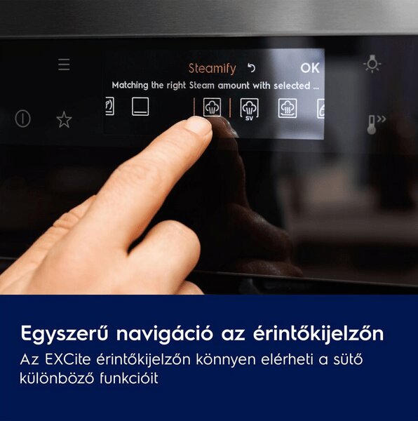 Electrolux LOE8P38Z MealAssist 700 Beépíthető sütő