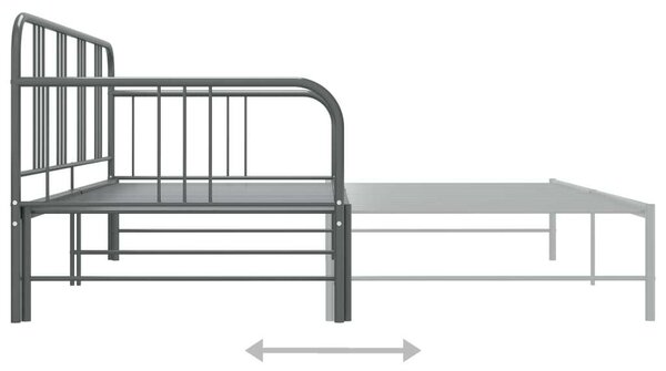 Szrüke fém kihúzható kanapéágy-keret 90 x 200 cm