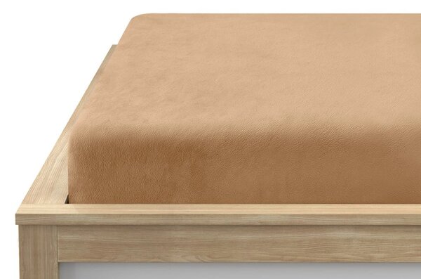 Mikroplüss SOFT lepedő 90x200 cm bézs