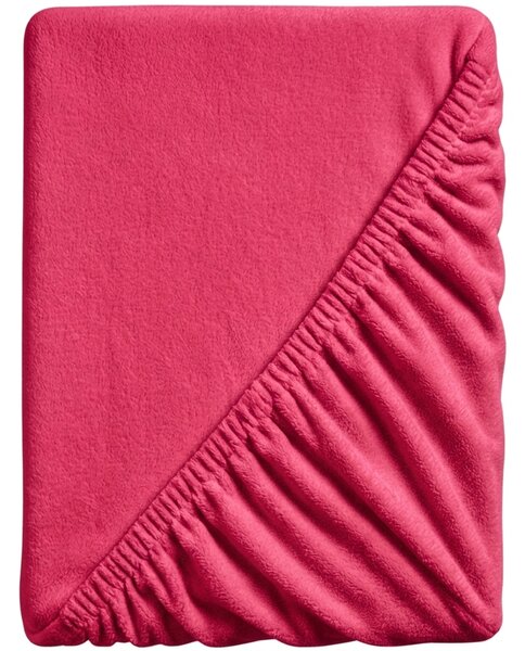 Mikroplüss lepedő SOFT 90x200 cm piros
