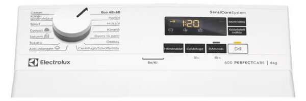 Electrolux EW6T106H Felültöltős mosógép