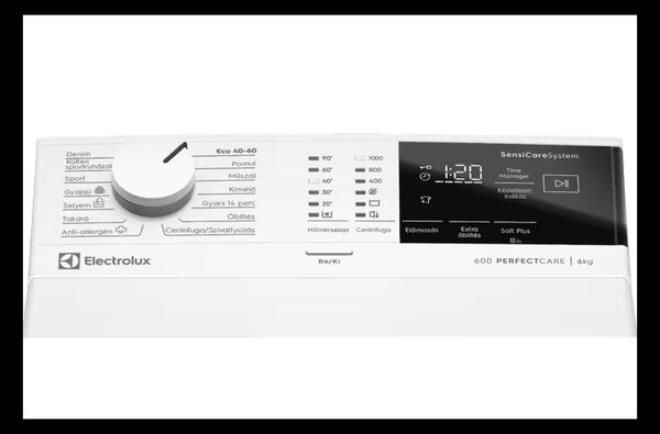 Electrolux EW6T206H Felültöltős mosógép