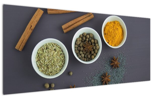 Kép - fűszerek (120x50 cm)