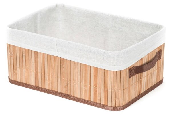 Carossa barna bambusz tárolókosár - Compactor