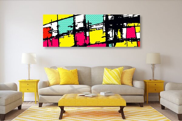 Kép stílusos pop-art
