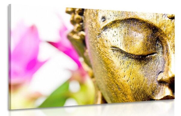 Kép arany Buddha arc