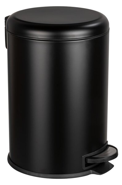 Leman Easy Close fekete szemetes, 20 l - Wenko
