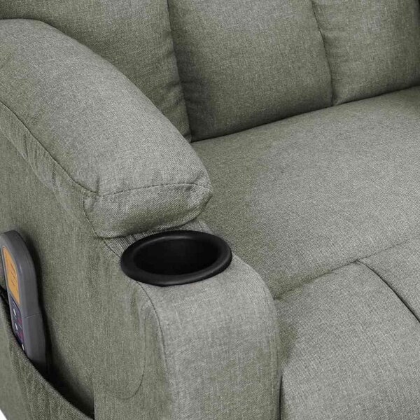 Relax Elektromos Masszázsfotel - Világosszürke