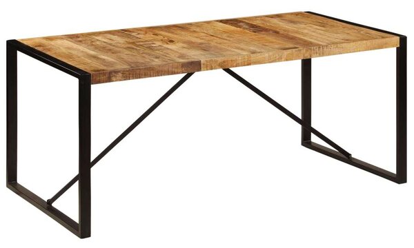 MangoFa Étkezőasztal - Ipari Stílus - 180 cm