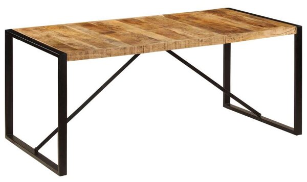 MangoFa Étkezőasztal - Ipari Stílus - 180 cm