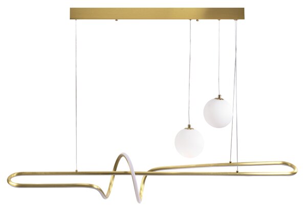 LED Lámpa LHJ039-CP BRUSH GOLD