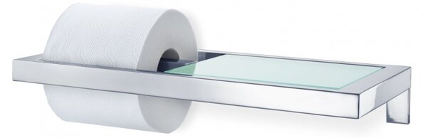 Menoto WC papír tartó polccal fényes króm