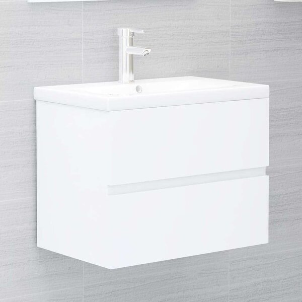 VidaXL Fürdőszoba Bútorszett - Fehér - 60cm