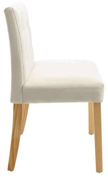 Bársony Pad - 140 cm - Krémszín