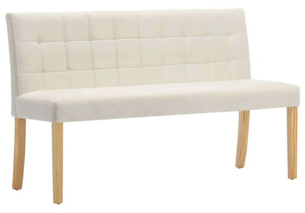 Bársony Pad - 140 cm - Krémszín