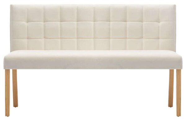 Bársony Pad - 140 cm - Krémszín