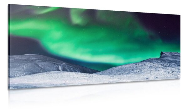 Kép aurora borealis az égen