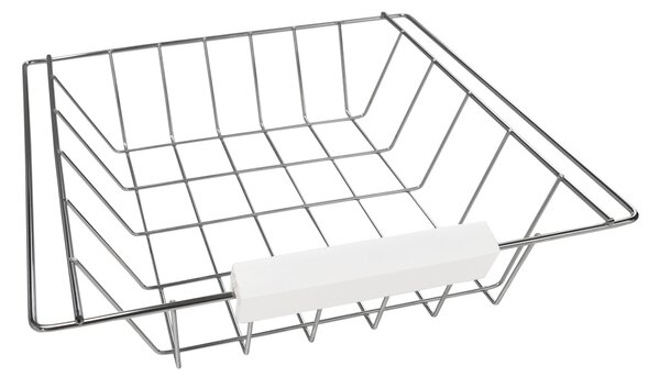 KONDELA Zsurkocsi, fehér/márvány, SEMIR